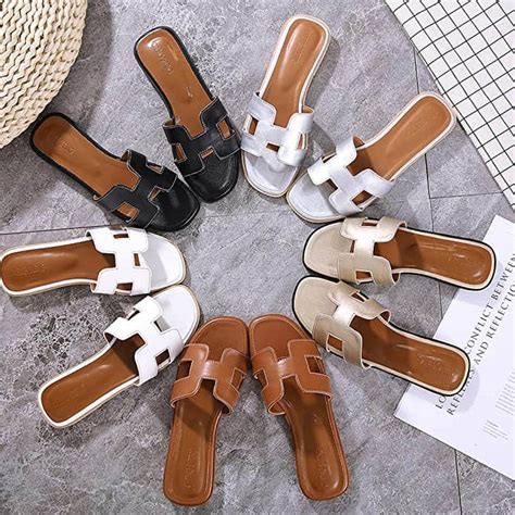 Hermes style sandals dupe